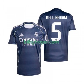 Billige Fotballdrakter Real Madrid Jude Bellingham 5 Bortedraktsett 2025/26 Kortermet